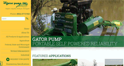 Desktop Screenshot of gatorpump.com